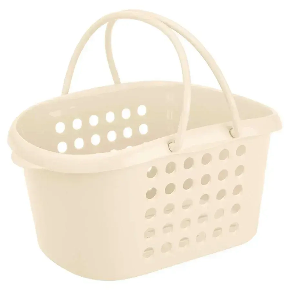 КОРЗИНКА УНИВЕРСАЛЬНАЯ ДИАМЕТР 187 ММ, ВЫСОТА 115 ММ (микс 1) (белый/светло-серый)