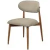 Стул Mod, орех, бежевое букле