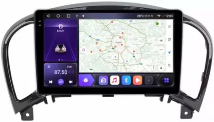 Магнитола для Nissan Juke 2011-2019 - Carmedia OL-9672 QLed+2K, Android 12, ТОП процессор, CarPlay, SIM-слот