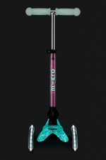 Самокат Mini Micro Deluxe Orion LED складной, розовый