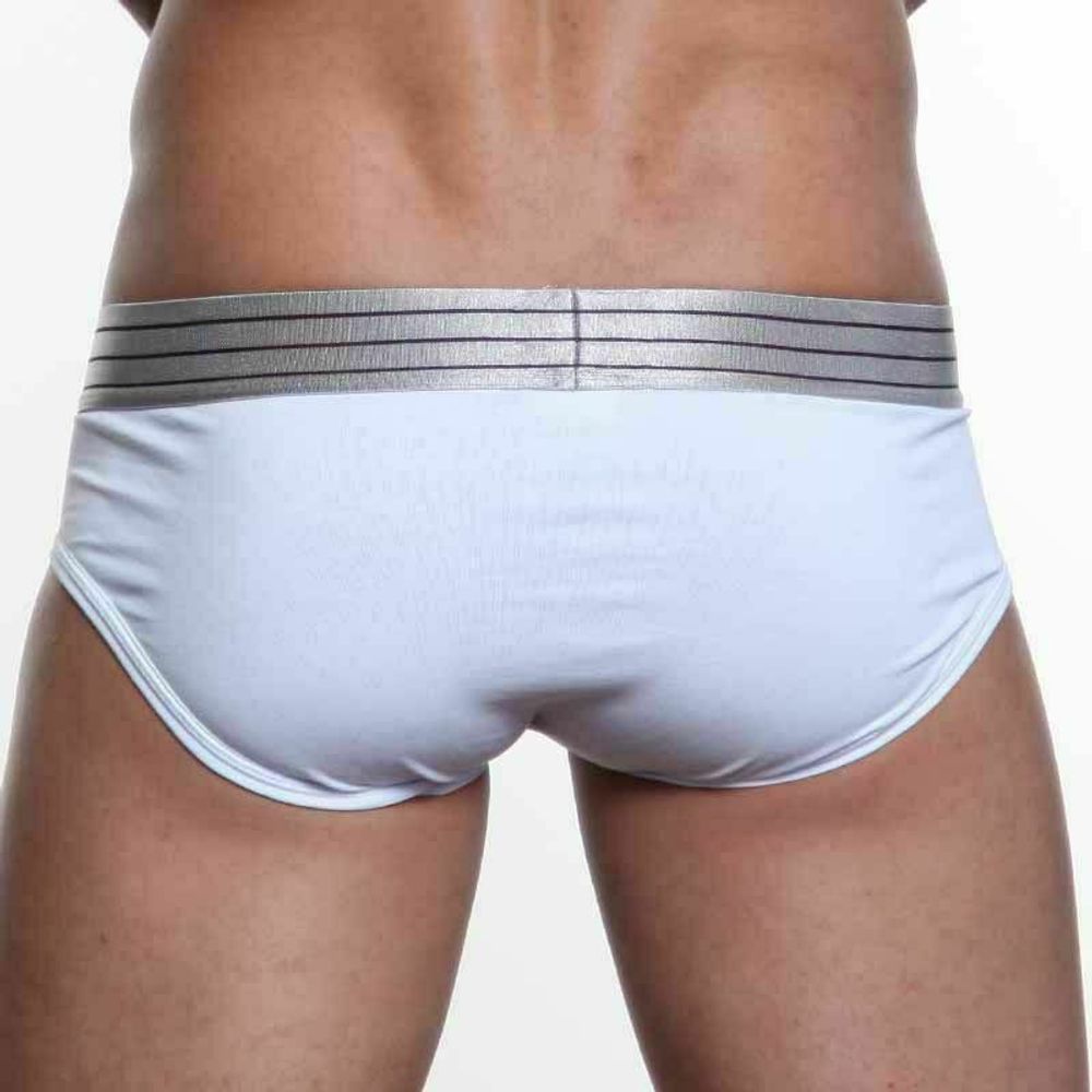 Мужские трусы брифы белые 2xist Sport Brief White XIS0003