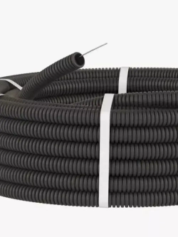 Гофрированная труба ПНД для электрики 20 мм.100 м