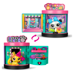 Littlest Pet Shop - Стильный бутик Набор с тремя животными 3-ПАК + аксессуары LPS00722