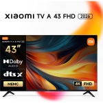 Телевизор Xiaomi TV A 43" FHD 2026 L43MB-AFRU черный DLED FHD 60Hz Smart TV
