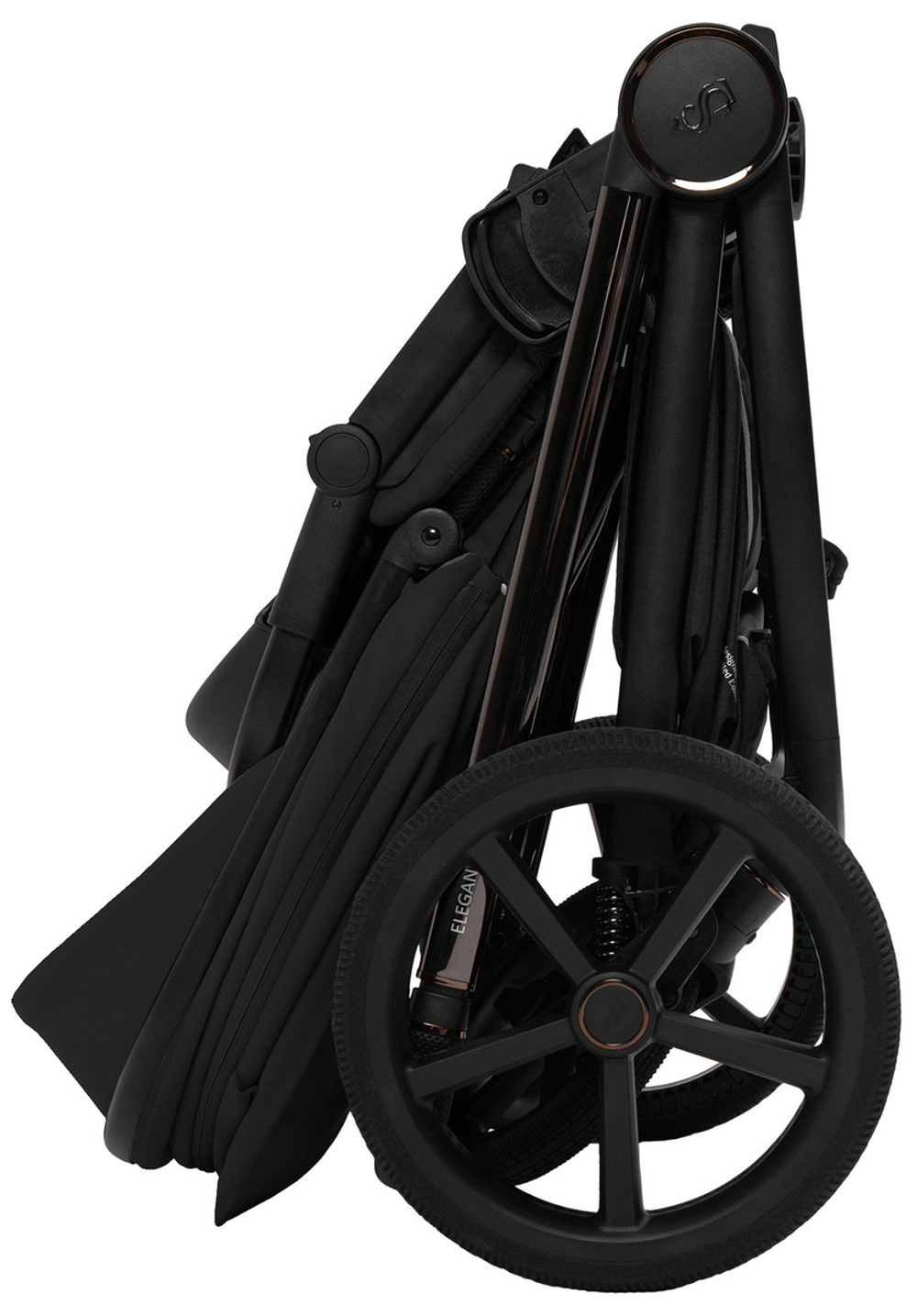 Коляска 4 в 1 Sweet Baby SBL Elegante Therma + автокресло Elegante Plus с базой i-Size ISOFIX DK780 Black