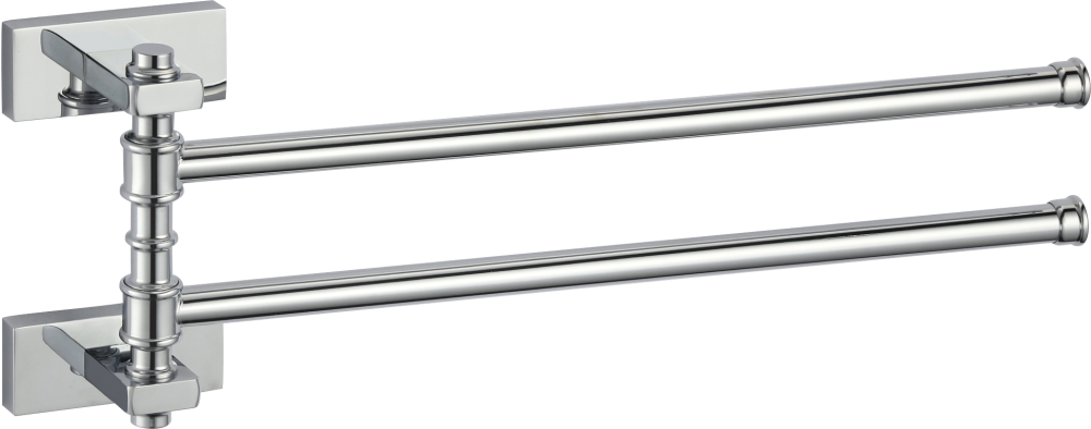 88012 П/держатель поворот. 2-ной (ХРОМ) GANZER (10/1шт)