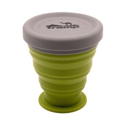 Tramp Стакан силиконовый 200 мл, TRC-126, оливковый