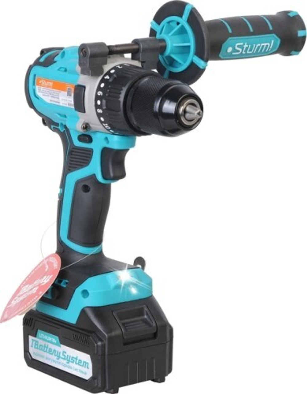 Дрель-шуруповерт аккумуляторная Sturm CD2080