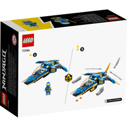 LEGO Ninjago — Сверхзвуковой реактивный самолет Джея EVO 71784 / артикул   71784  / GTIN 5702017413006