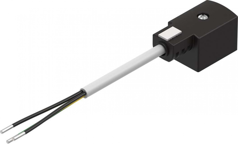 Штекерная розетка с кабелем Festo KMF-1-24DC-2,5-LED