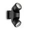 Уличный настенный светильник Ideal Lux Xeno AP2 Nero 129501