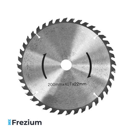 Диск пильный по дереву (200x22 40T ATB)