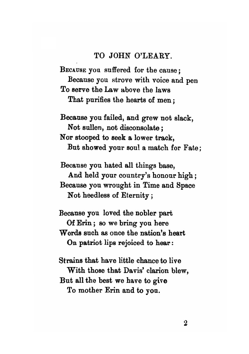 Poems and Ballads of Young Ireland | W.B. Yeats