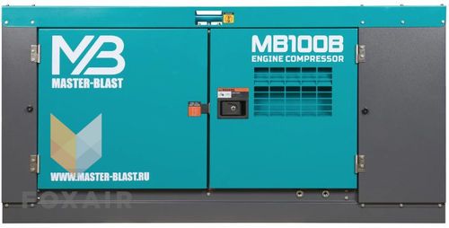 Винтовой дизельный компрессор Master Blast MB100B-7