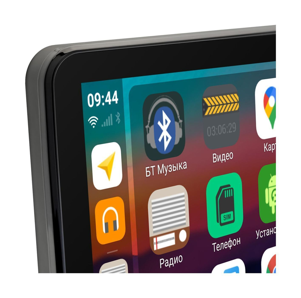 Магнитола для Audi Q7 2009-2015 (взамен 3G ШГУ) - Carmedia OL-3066+360 монитор 12.3", Android 11, 8Гб+128Гб, CarPlay, 4G SIM-слот, 4 камеры в комплекте