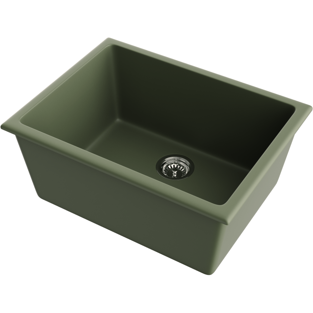 Мойка Omoikiri Okinoshima 61-U/I-OL Natceramic/olive
