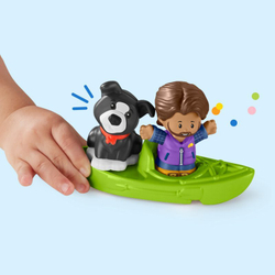 Fisher-Price Little People - Образовательный кемпер маленького исследователя + 2 фигурки + аксессуары HJN43