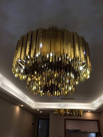 Люстра Facet 7090B-24P D100