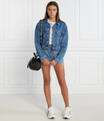 Джинсовая куртка Tommy Jeans - голубой(DW0DW16096)