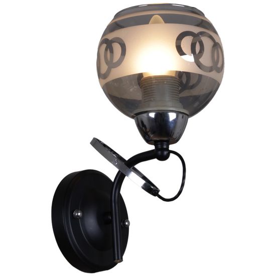 22115-0.2-01 BK+CH светильник настенный