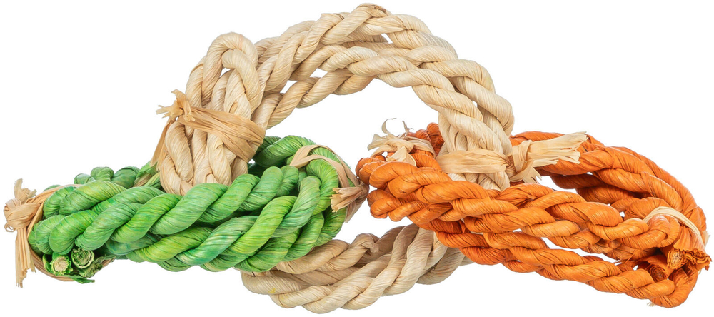 Игрушка "Кольца" из листов кукурузы, ф 6 х 15 см, Trixie