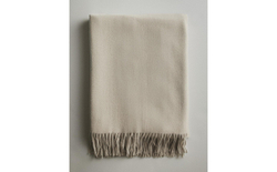 Zara Home плед из полиэстера, экрю, 140x190 см · 6301/004