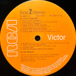 Elvis Presley - Elvis In Concert 2LP (Англия 1977г.)