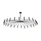 Люстра FR5570PL-24B Сhorus G9x24 Freya fr5570pl-24b