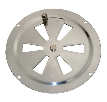 Крышка вентиляции с заслонкой 102мм