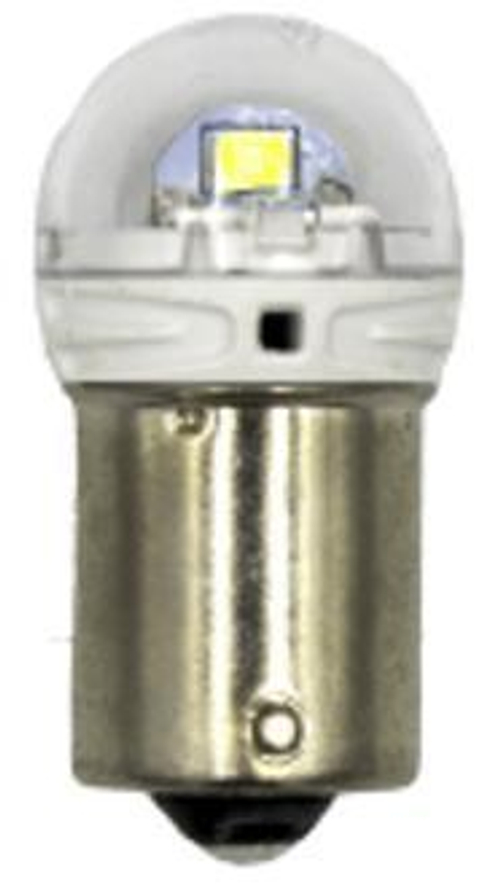 Лампа светодиодная 24V 21W металлический цоколь 1-конт. белый 6 SMD (поворот) T15 BA15s2 шт. блистер Маяк