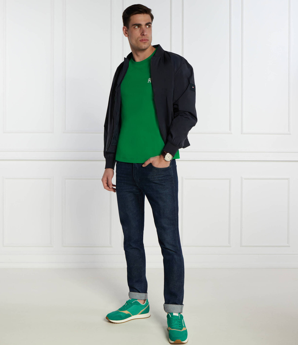 Футболка MONOGRAM IMD TEE Tommy Hilfiger - зеленый(MW0MW33987)