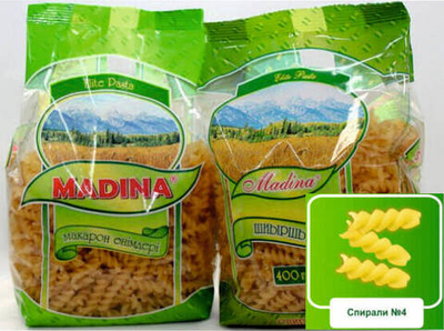 Макароны Мадина Спирали 400 г