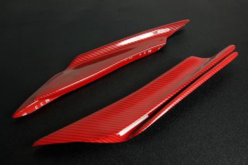 Канарды пластиковые универсальные (4шт) №2 красные