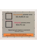 Рамка для постера и фотографий 50x60