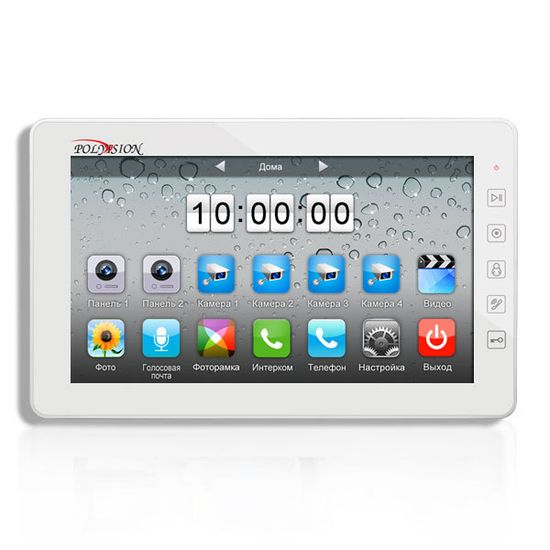 Видеодомофон Polyvision PVD-10L v.7.1 white