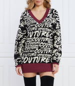 Свитер Versace Jeans Couture - черный(73HAFM16CM03G)