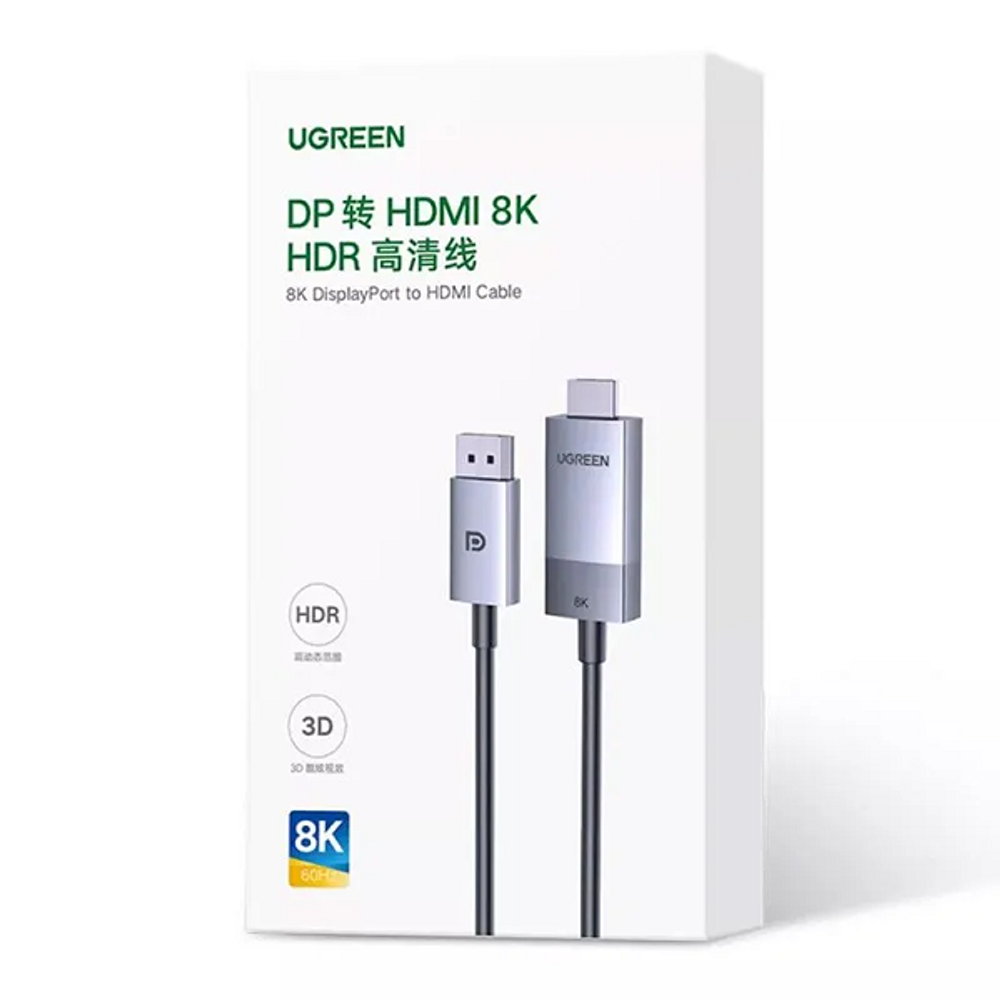 Кабель DisplayPort-HDMI UGREEN DP115