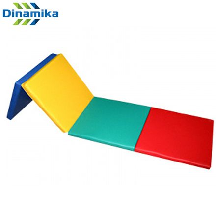 Мягкая дорожка для кувырков 2000х500х50 из винилискожи в 4 сложения (ппу)