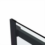 Душевой уголок Vincea Como Soft VSR-1CS8011CLB 110x80 стекло прозрачное/профиль черный