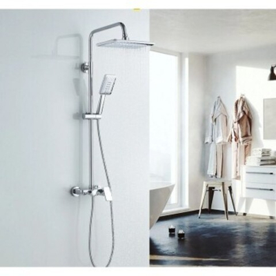 душевая система LEDEME со смесителем и тропическим душем L2421