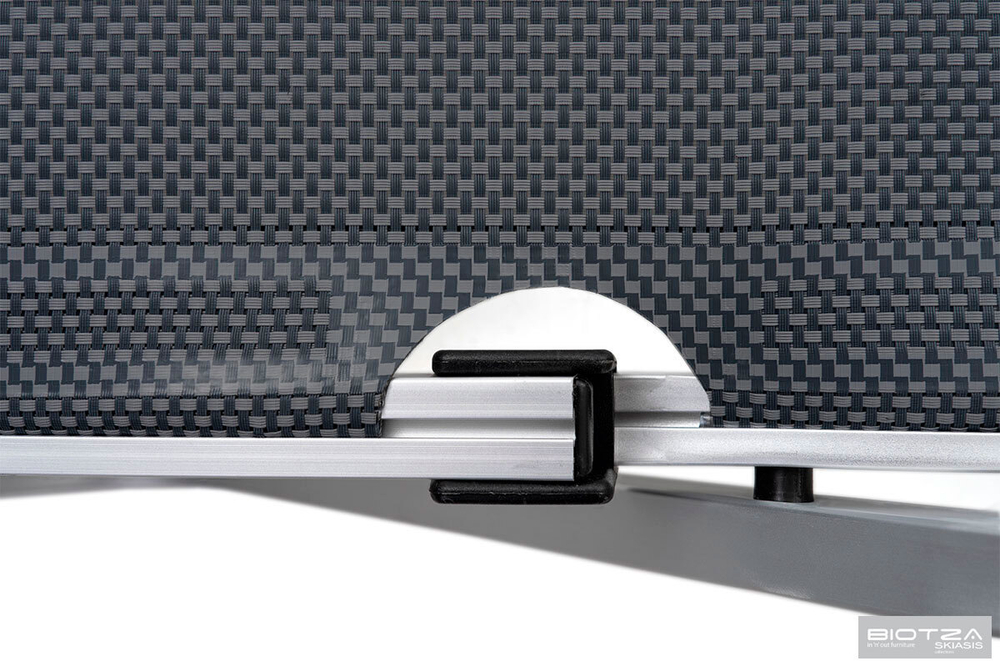 Шезлонг металлический Hera, антрацит