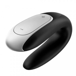 Смарт вибратор для пар Satisfyer Double Fun Connect App черный