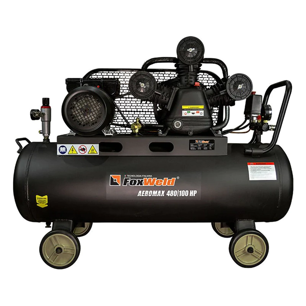 FoxWeld AEROMAX 480/100 HP масляный ременной компрессор 6796