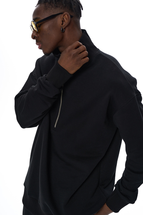 Худи из футера мужской, светло-серый меланж