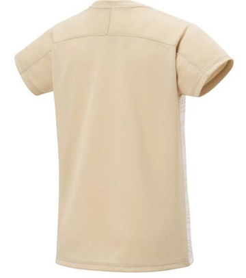 Женская теннисная футболка Yonex Crew Neck Club - Бежевый