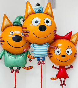 КОТ Шар фигура Коржик Три кота (БГ-50)