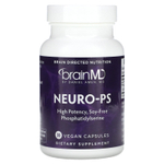 BrainMD, Neuro-PS, 30 веганских капсул (150 мг в 1 капсуле)