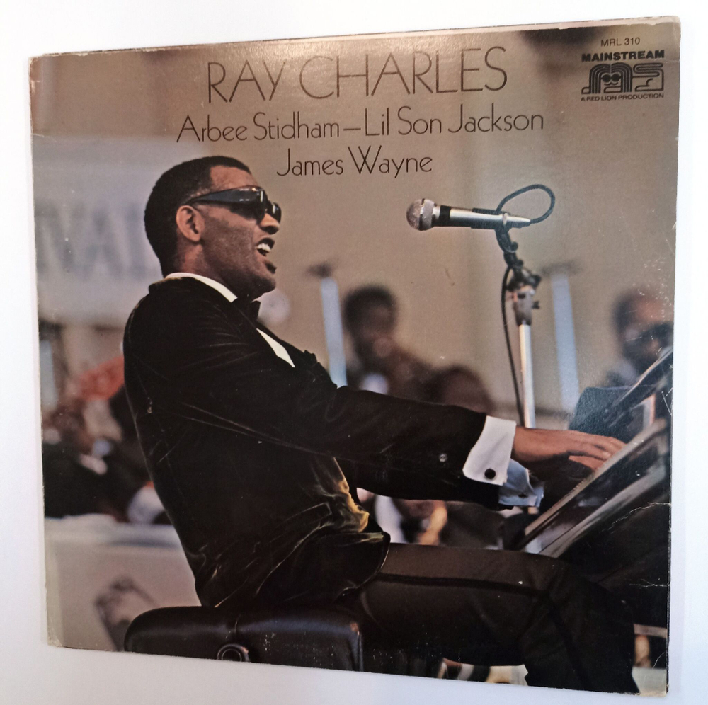 Винтажная виниловая пластинка LP Ray Charles, Arbee Stidham, Lil Son Jackson, James Wayne (USA 1974) (Promo)