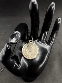 Магический славянский кулон оберег на удачу Печать Ведуна