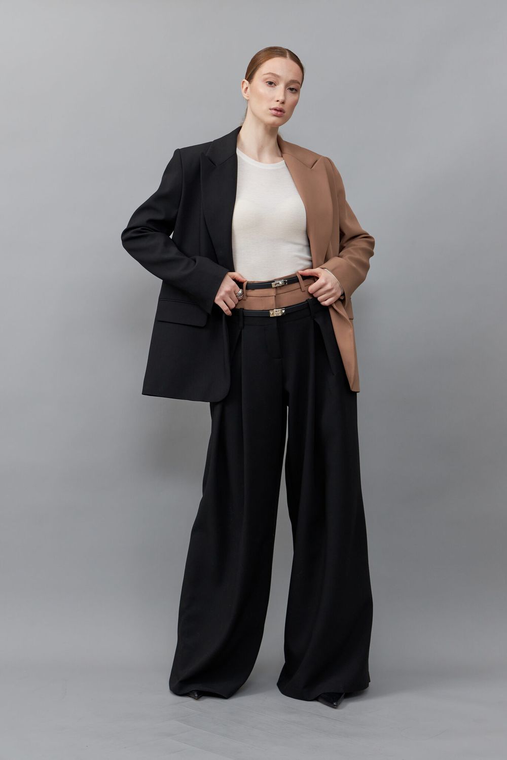 ТОНКИЙ РЕМЕНЬ В ДВА ОБОРОТА BLACK